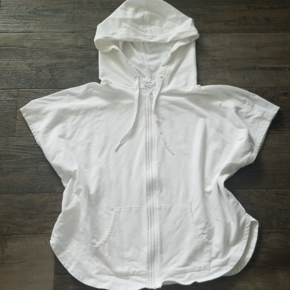 VICTORIA SPORT Hoodie sleeveless Mesh Shoulder L